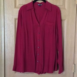 Express button down shirt/blouse